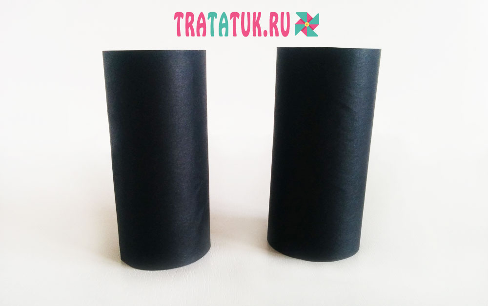 Пингвины из туалетных втулок